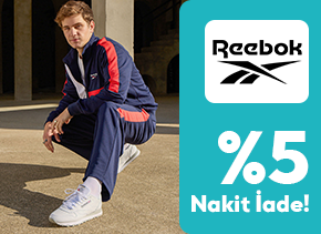 AdaletKartlılara Reebok’da %5 Nakit İade!