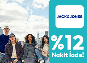 Adaletkart Ile Jack&Jones Mağazalarından Yapacağınız Alışverişlerde %12 Nakit İade Fırsatı Sizi Bekliyor.