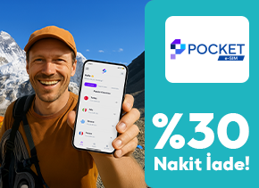 AdaletKartlılara Pocket eSIM Harcamalarına %30 Nakit İade